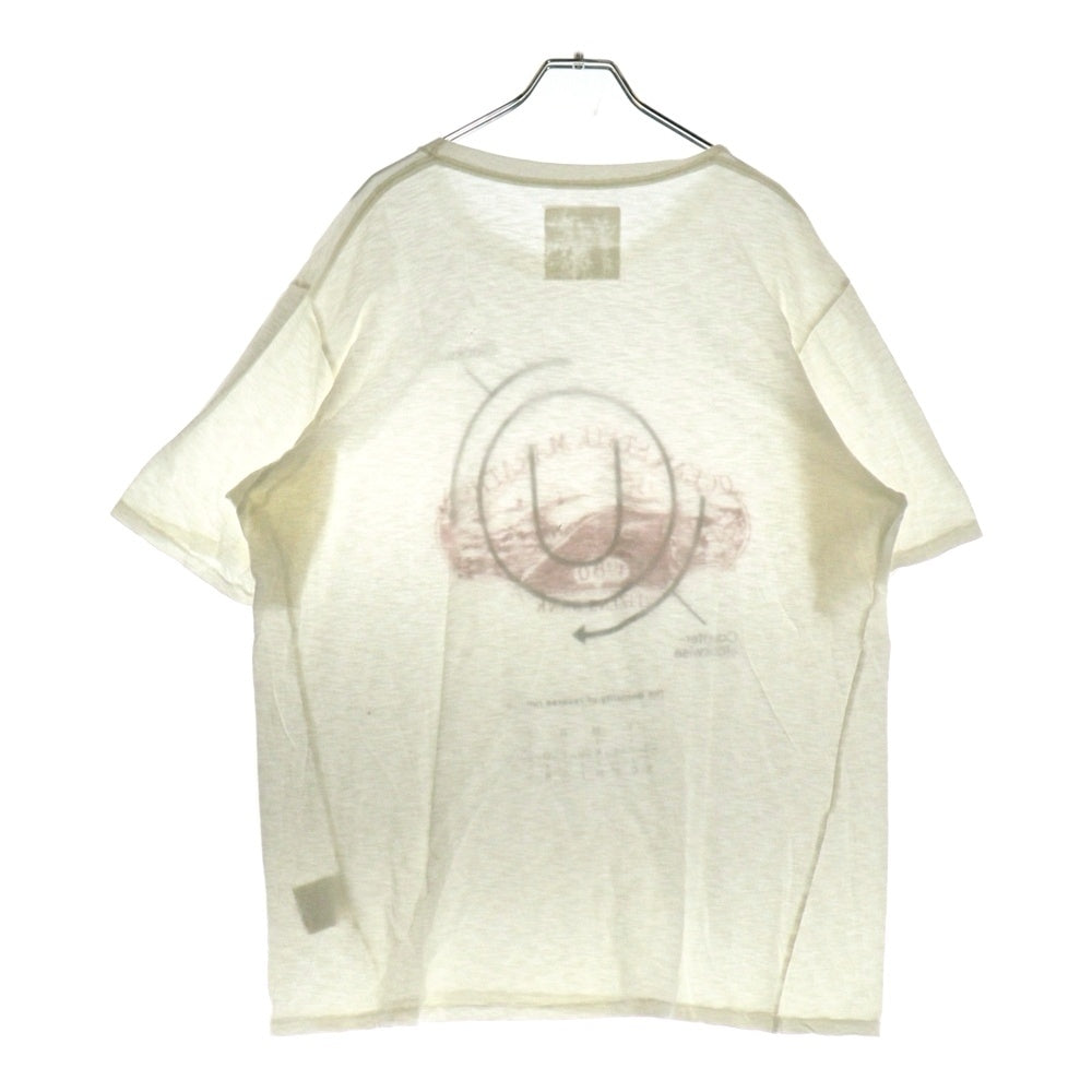 UNDERCOVER(アンダーカバー) 10AW MARATHON TEE フロントプリント半袖Tシャツ カットソー ホワイト