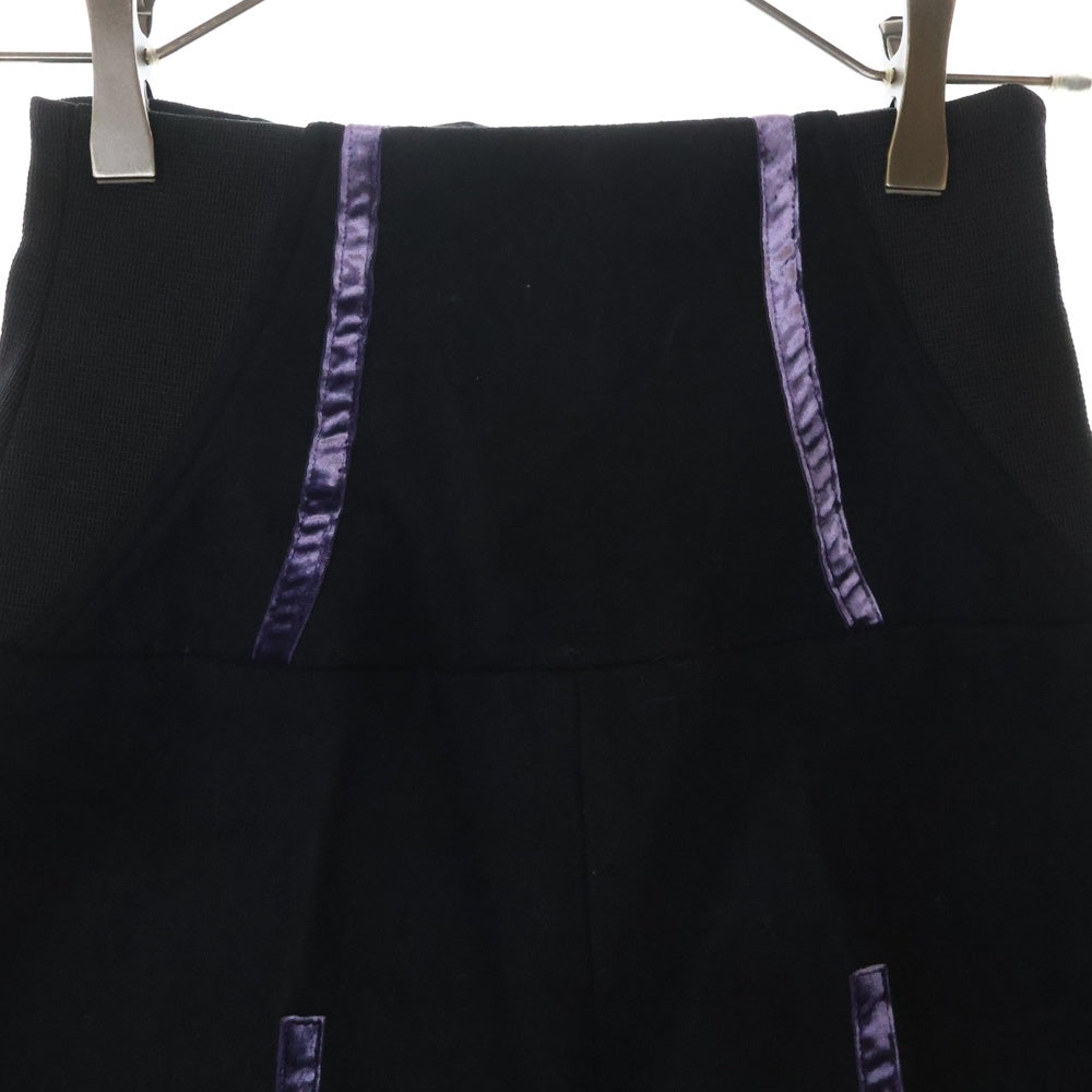 UNDERCOVER(アンダーカバー) 13AW ANATOMICOUTURE期 バックレースアップ コルセットハーフパンツ ブラック