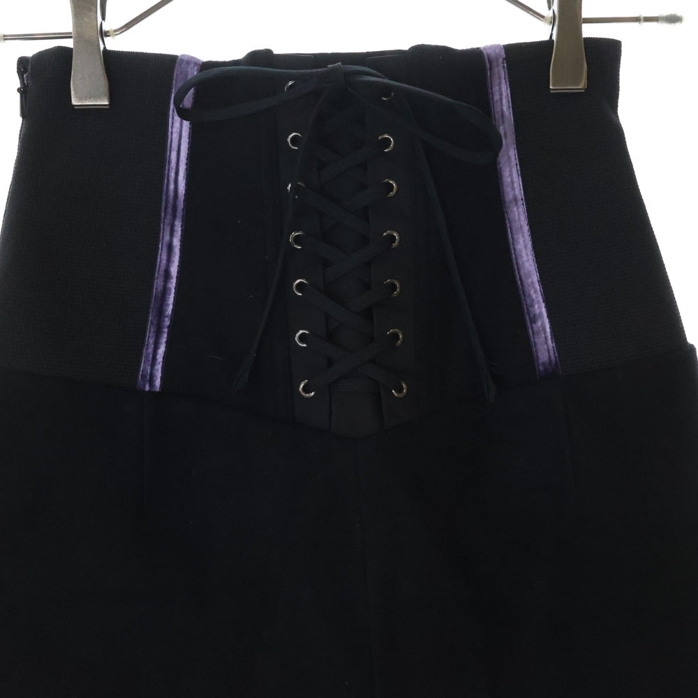 UNDERCOVER(アンダーカバー) 13AW ANATOMICOUTURE期 バックレースアップ コルセットハーフパンツ ブラック
