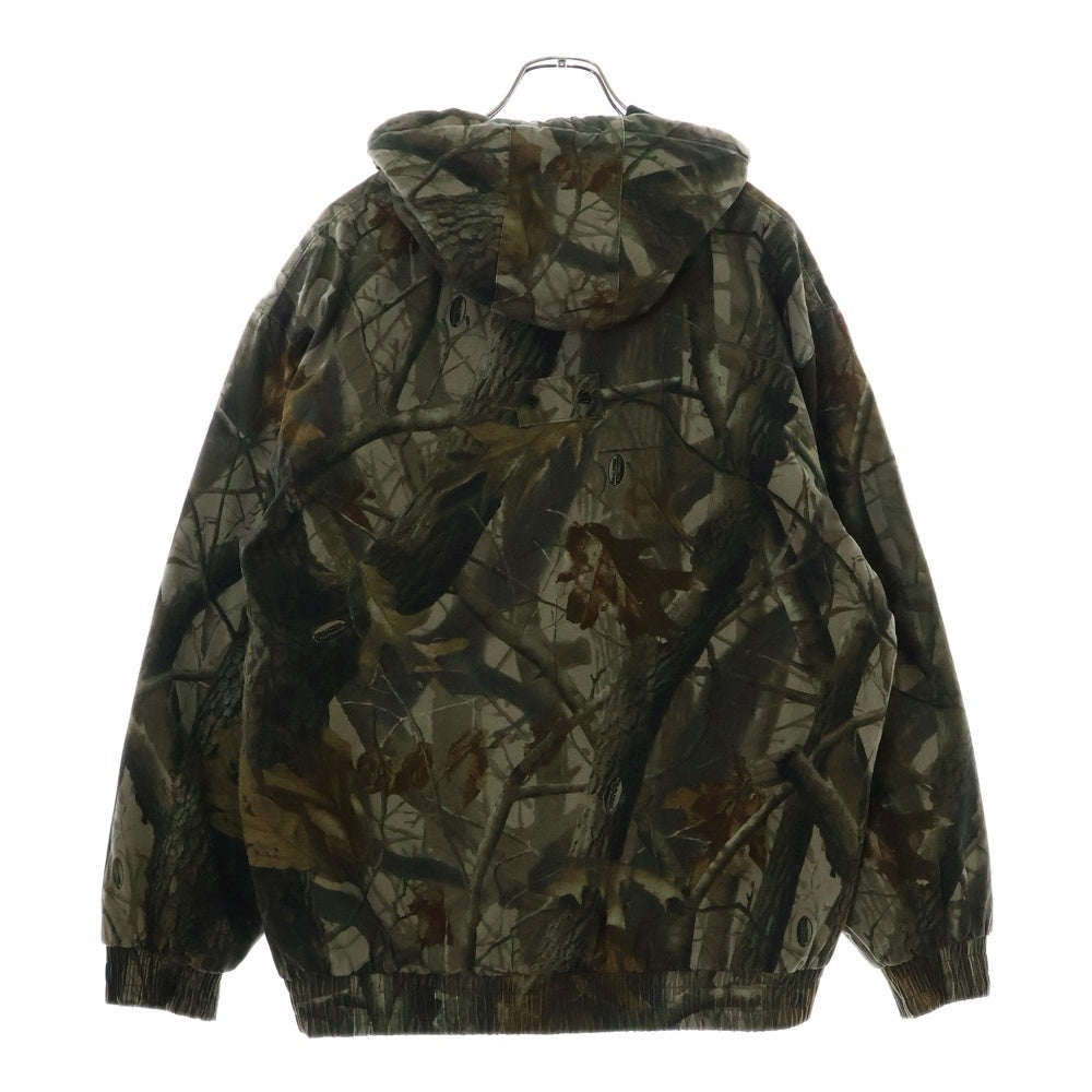 VINTAGE(ヴィンテージ) 90S OUTFITTERS RIDGE リアルツリーカモ 裏地付き ジップアップジャケット ブラウン