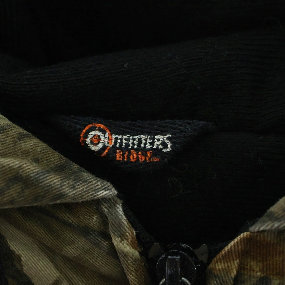 VINTAGE(ヴィンテージ) 90S OUTFITTERS RIDGE リアルツリーカモ 裏地付き ジップアップジャケット ブラウン