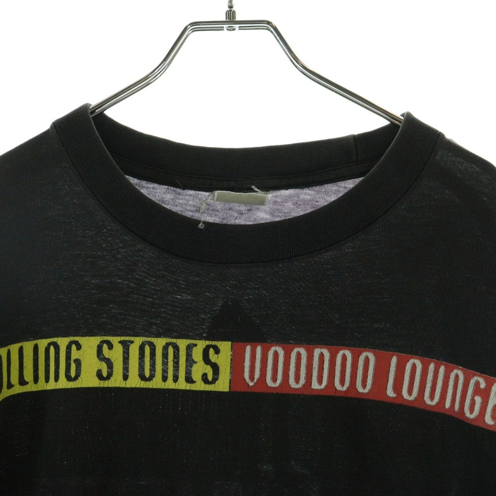 VINTAGE(ヴィンテージ) 90S THE ROLLING STONES VOODOO LOUNGE VOLKSWAGEN ローリングストーンズ 両面プリント 半袖Tシャツ ブラック