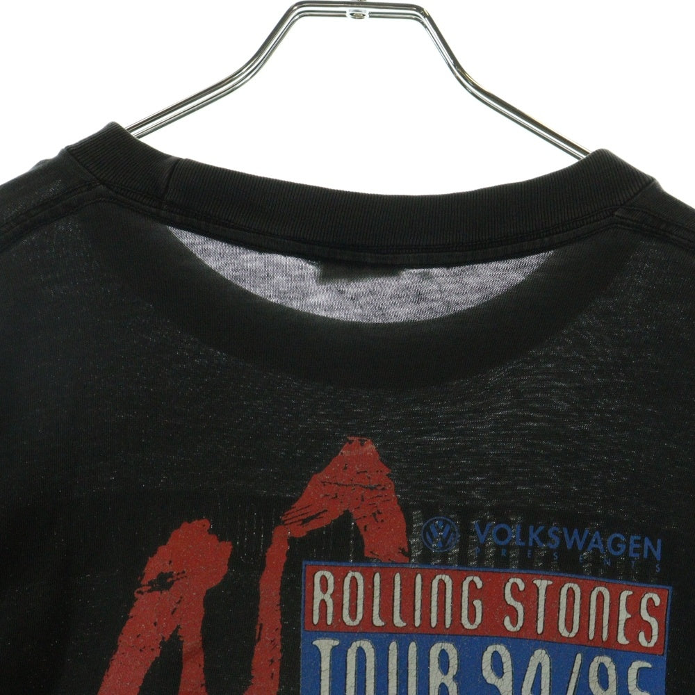 VINTAGE(ヴィンテージ) 90S THE ROLLING STONES VOODOO LOUNGE VOLKSWAGEN ローリングストーンズ 両面プリント 半袖Tシャツ ブラック