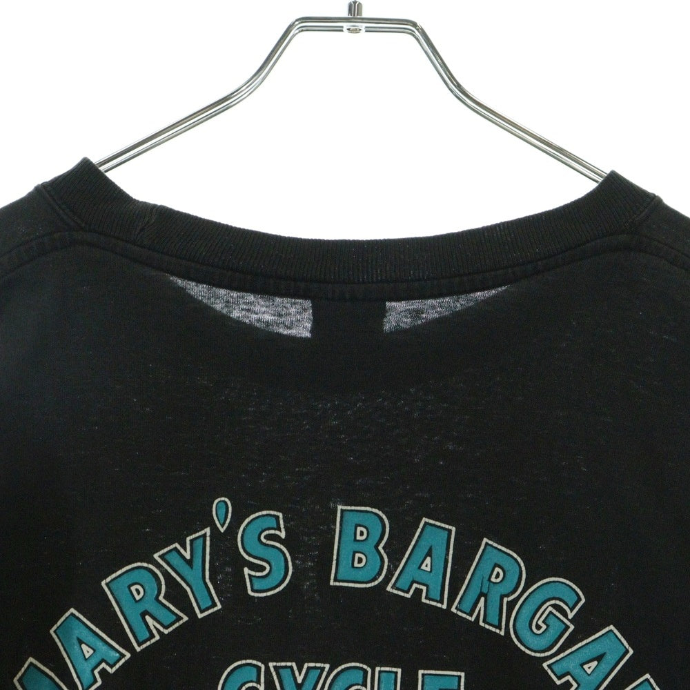 VINTAGE(ヴィンテージ) 00S choppers アイアンクロス 両面プリント ロングスリーブ 長袖Tシャツ ブラック