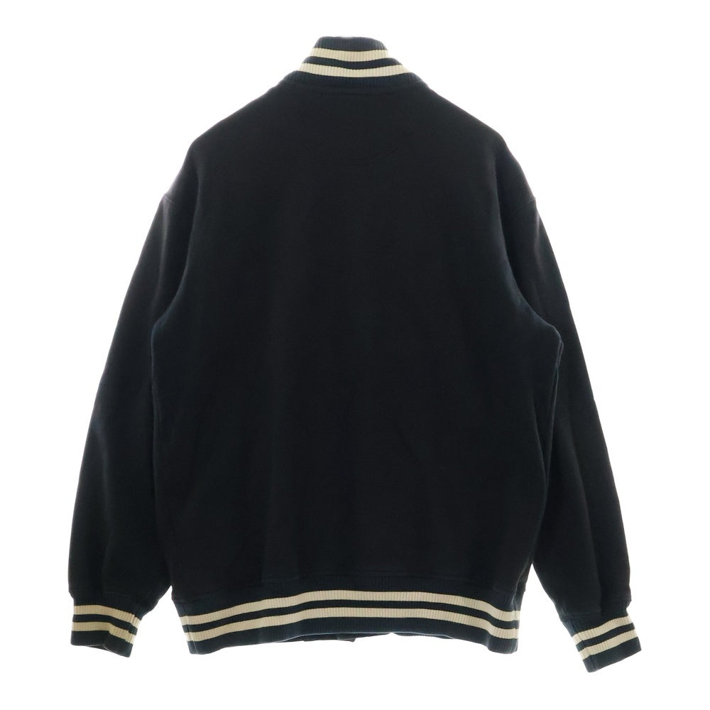 Columbia(コロンビア) 90S XCO ロゴ刺繍 スウェット スタジアムジャケット スタジャン ブラック