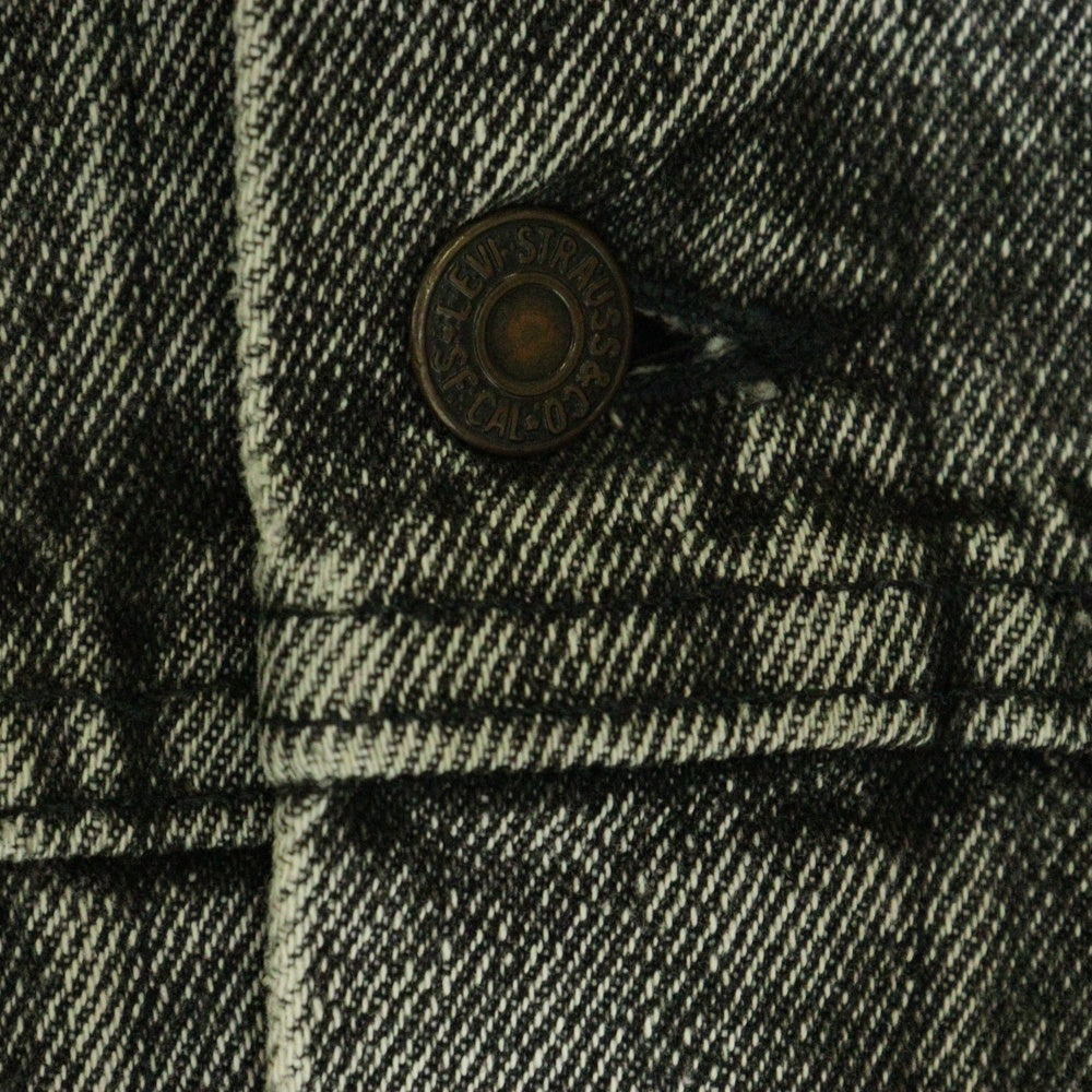 Levi's(リーバイス) 90S 70507-4861 Black Denim Jacket USA製 ブラックデニム トラッカージャケット ブラック