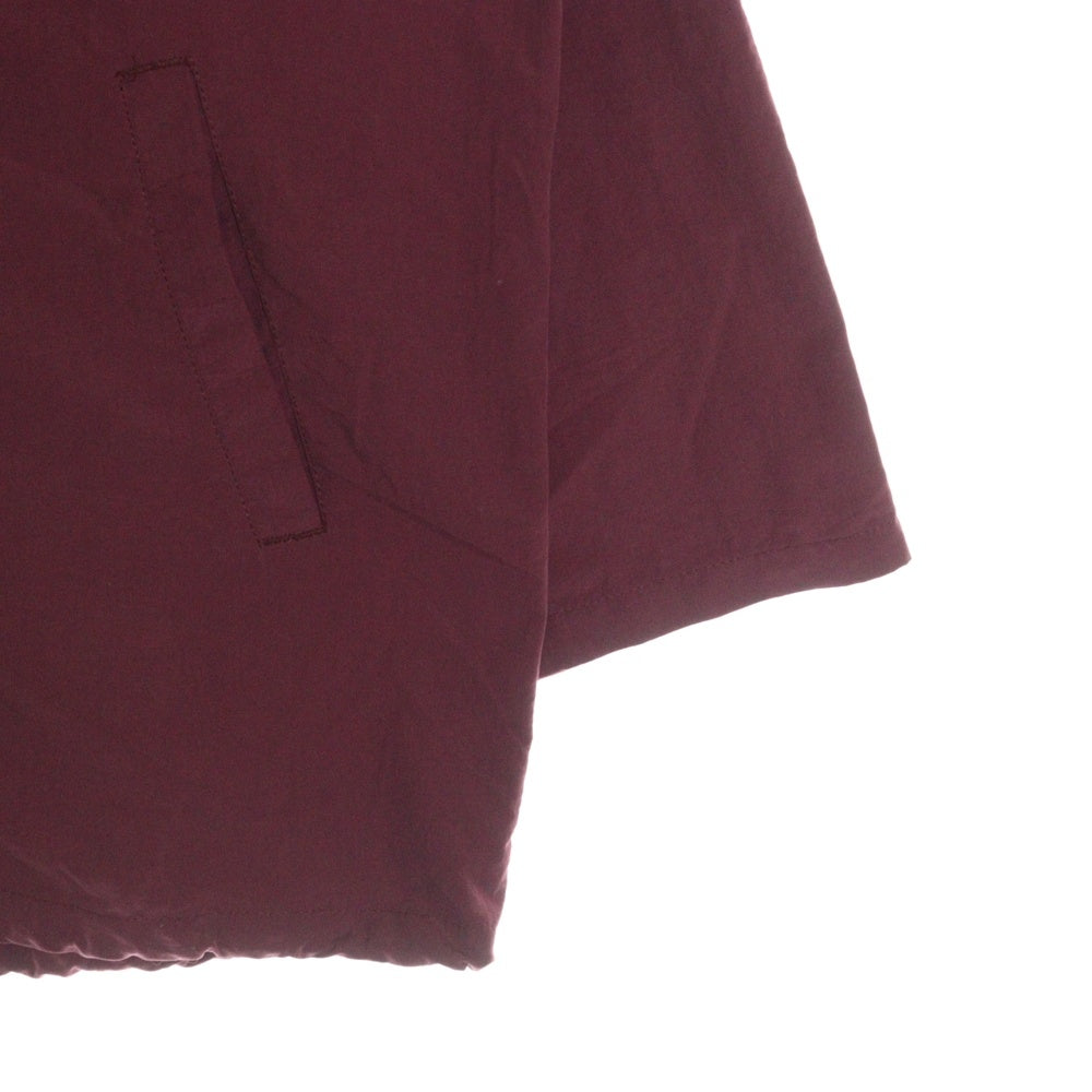 STUSSY(ステューシー) 80S OLD HIGH GLOSS SPRAYCAN jacket スプレー缶 プリント フード付き コーチジャケット バーガンディ