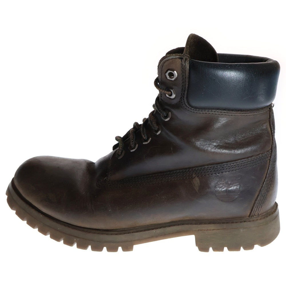 Timberland(ティンバーランド) 90S 6インチ レザー レースアップブーツ ブラウン