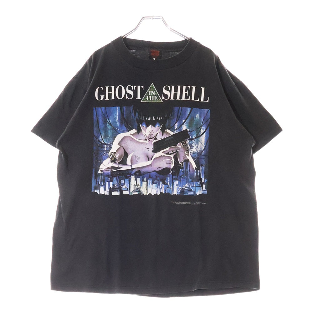 VINTAGE(ヴィンテージ) 90S GHOST IN THE SHELL 攻殻機動隊 草薙 素子 ゴーストインザシェル 半袖Tシャツ ブラック