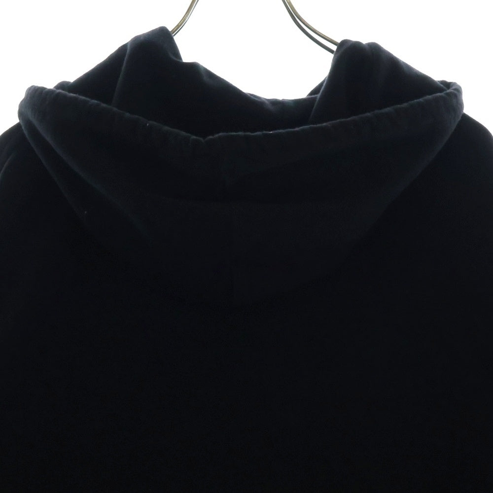 RAF SIMONS(ラフシモンズ) 20SS Regular fit hoodie with patches パッチワーク プルオーバーフーディー パーカー ブラック