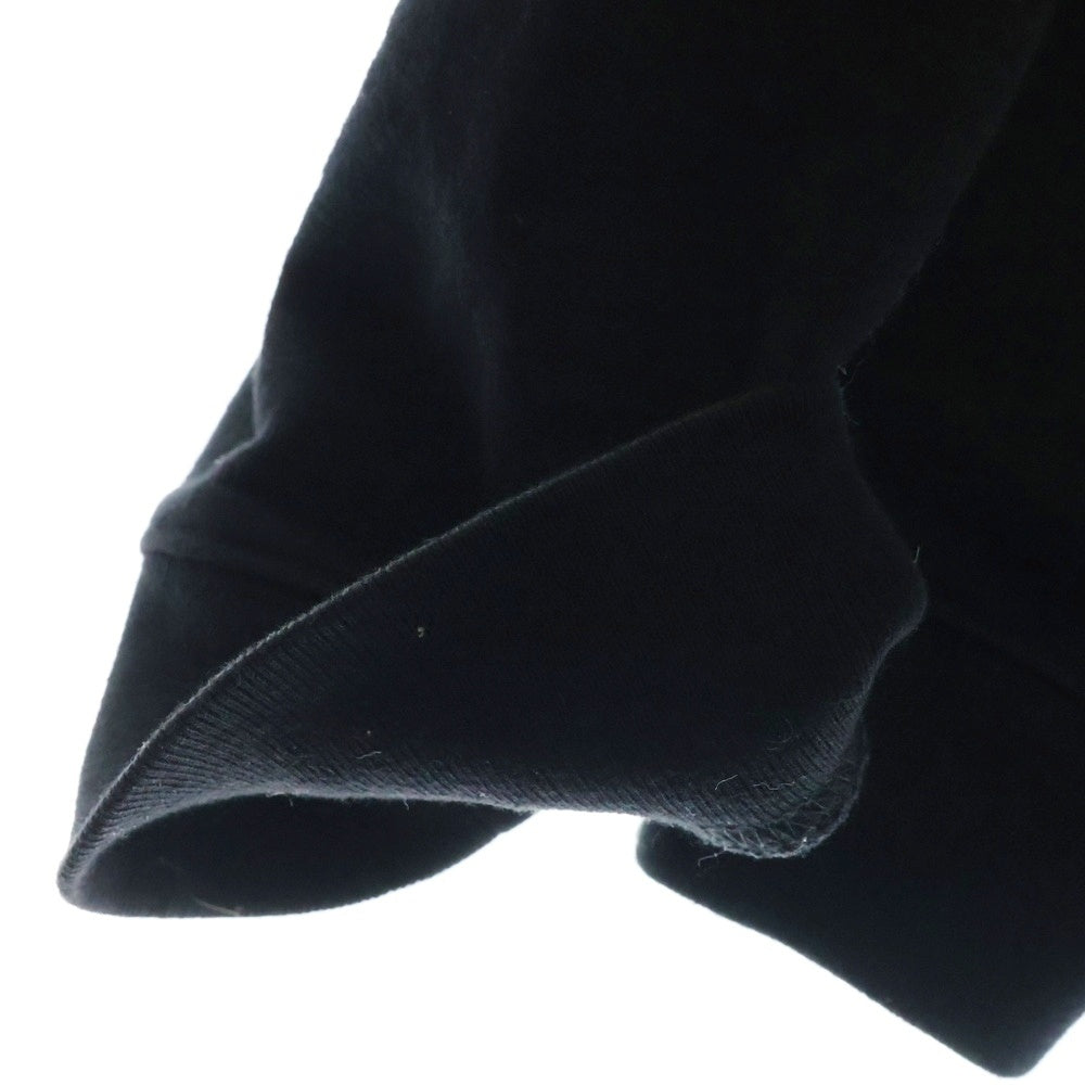 RAF SIMONS(ラフシモンズ) 20SS Regular fit hoodie with patches パッチワーク プルオーバーフーディー パーカー ブラック