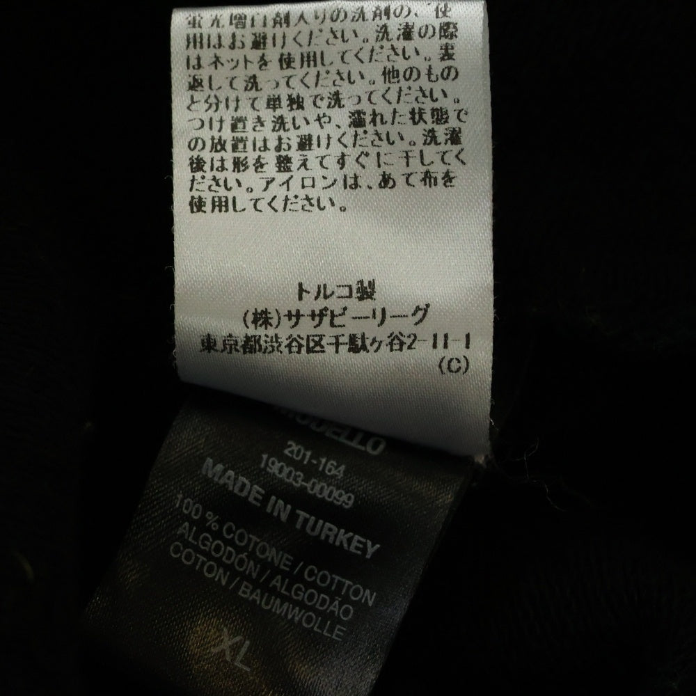 RAF SIMONS(ラフシモンズ) 20SS Regular fit hoodie with patches パッチワーク プルオーバーフーディー パーカー ブラック