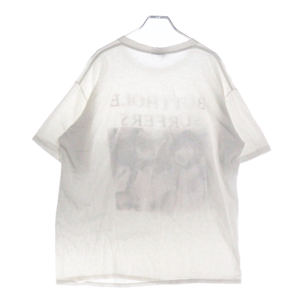 VINTAGE(ヴィンテージ) 80-90S TERROR by DON ROCK BUTTHOLE SURFERS バットホール サーファーズ フロントプリント半袖Tシャツ ホワイト