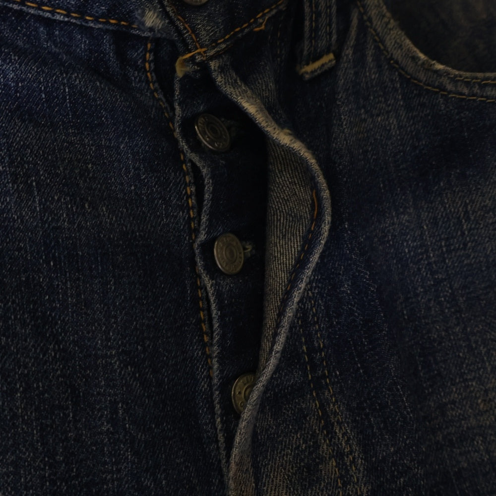 Levi's(リーバイス) 40-50s VINTAGE 501XX 47MODEL 後期 5ステッチ ボタンフライデニムパンツ インディゴ