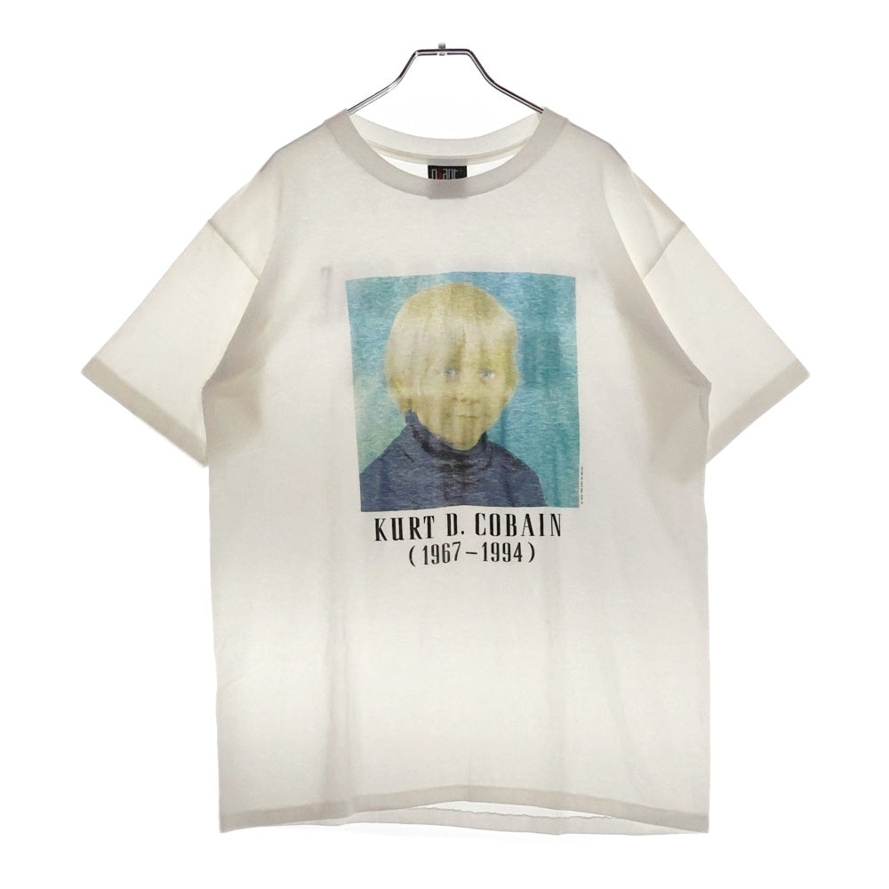 VINTAGE(ヴィンテージ) 90s NIRVANA KURT COBAIN MEMORIAL CHILD giant ニルヴァーナ カートコバーン 幼少期 半袖Tシャツ ホワイト