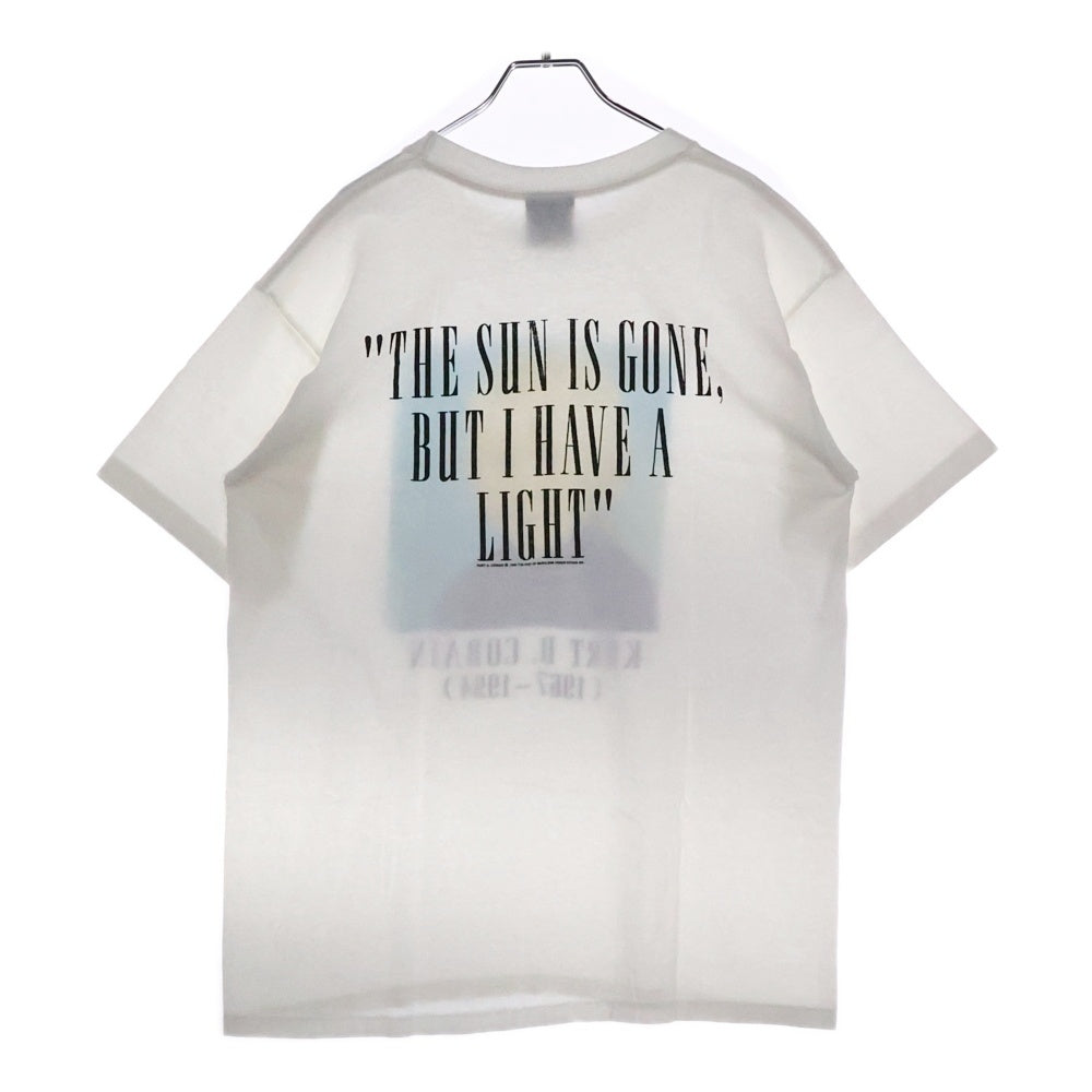 VINTAGE(ヴィンテージ) 90s NIRVANA KURT COBAIN MEMORIAL CHILD giant ニルヴァーナ カートコバーン 幼少期 半袖Tシャツ ホワイト