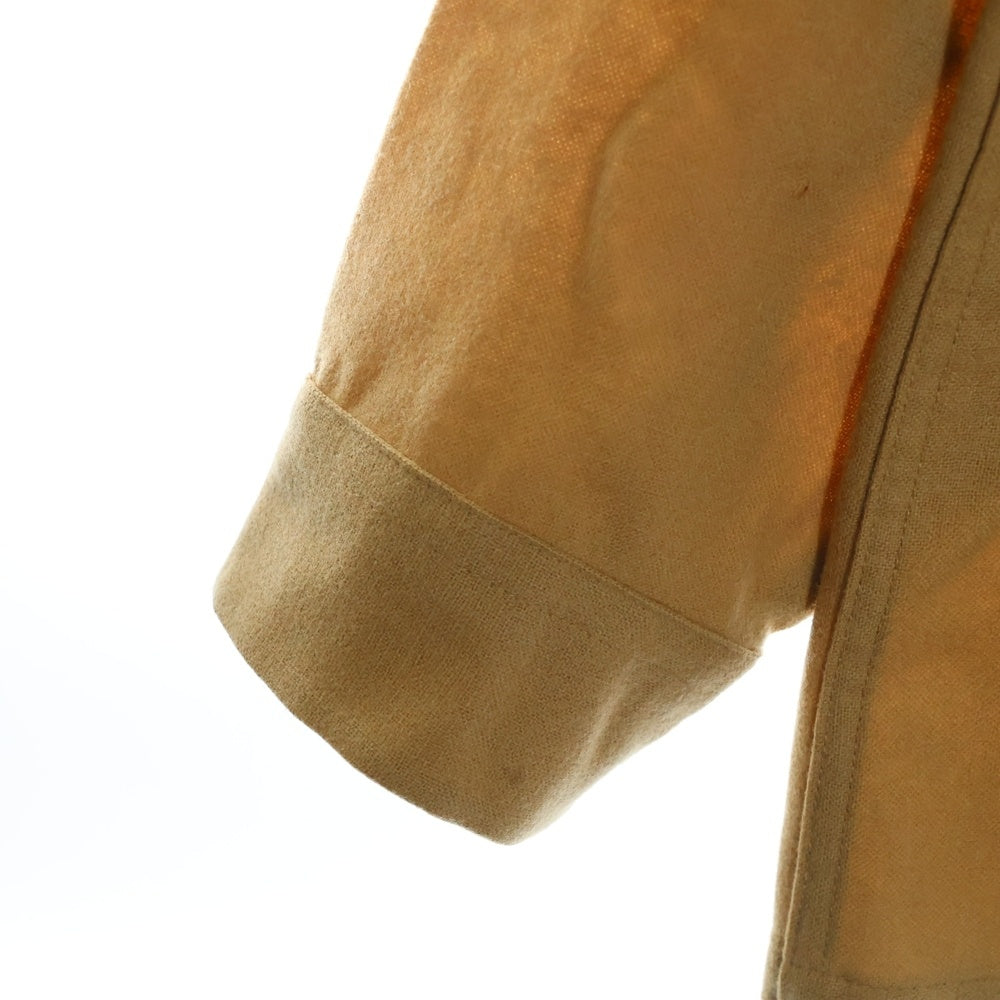PENDLETON(ペンドルトン) 70S VINTAGE ロングスリーブ オープンカラー ウールシャツ ベージュ