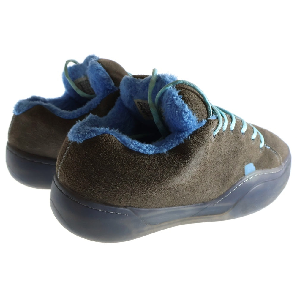 ERL(イーアールエル) VAMPS Skate Sneaker ELCTRICGRAY ヴァンプス ダッド ローカットスニーカー ブラウン US9/27cm