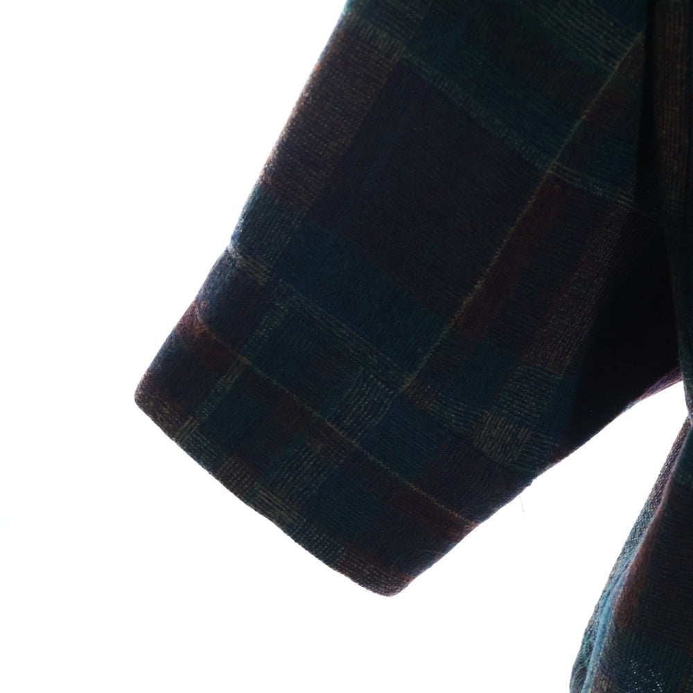 PENDLETON(ペンドルトン) 90S VINTAGE タータンチェック オープンカラー ウールシャツ グリーン