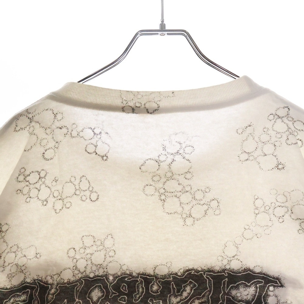 VINTAGE(ヴィンテージ) 90s FISHBONE Pushead 全面プリント 半袖Tシャツ カットソー コピーライト1991 ホワイト