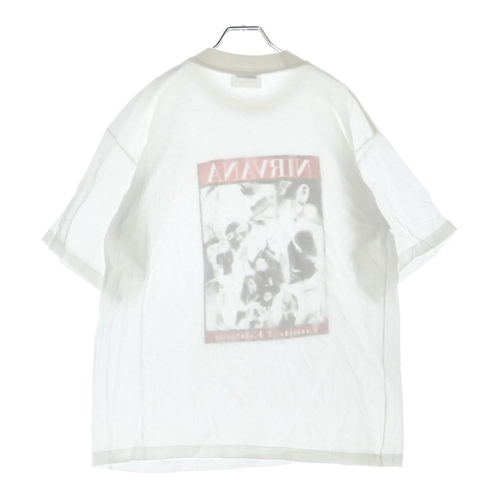 VINTAGE(ヴィンテージ) 90S NIRVANA BOX LIMITED EDITION ニルヴァーナ リミテッドエディション プリント 半袖Tシャツ ホワイト CDセット