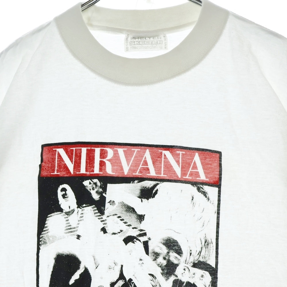 VINTAGE(ヴィンテージ) 90S NIRVANA BOX LIMITED EDITION ニルヴァーナ リミテッドエディション プリント 半袖Tシャツ ホワイト CDセット