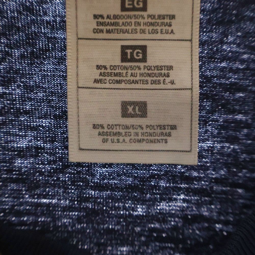 VINTAGE(ヴィンテージ) 90S MASSIVE ATTACK karmacoma マッシブアタック グラフィックプリント 半袖Tシャツ ネイビー