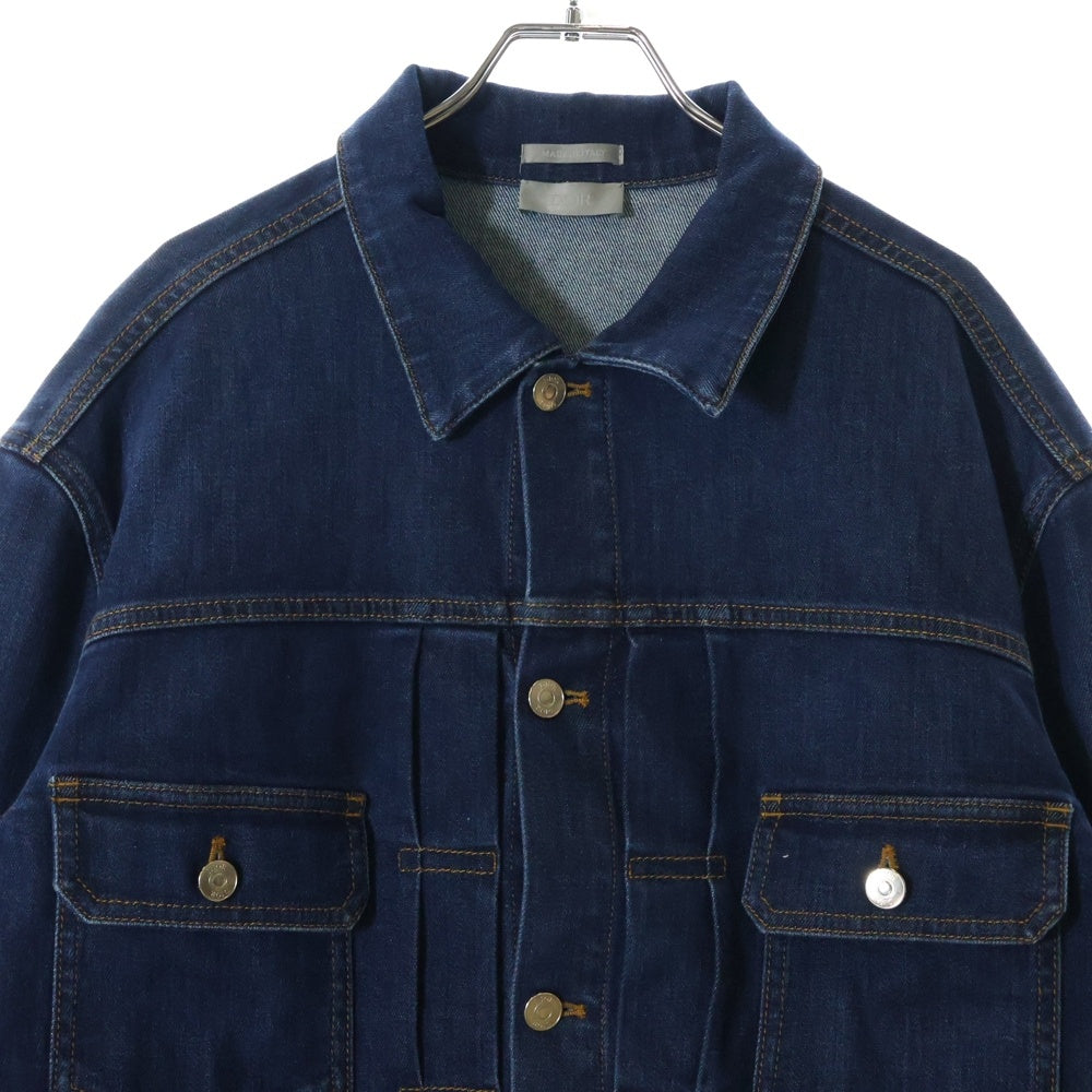 Dior HOMME(ディオールオム) 23SS 2nd Type セカンドタイプ デニムジャケット インディゴ 933D480A081X