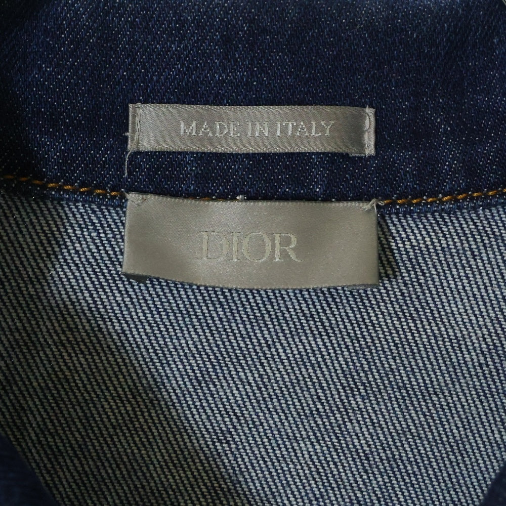 Dior HOMME(ディオールオム) 23SS 2nd Type セカンドタイプ デニムジャケット インディゴ 933D480A081X