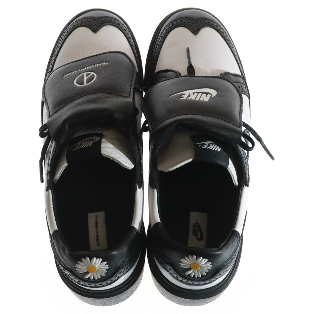 NIKE(ナイキ) ×PEACEMINUSONE KWONDO1 ピースマイナスワン クウォンド1 ローカットスニーカー ブラック/ホワイト US8.5/26.5cm DH2482-101