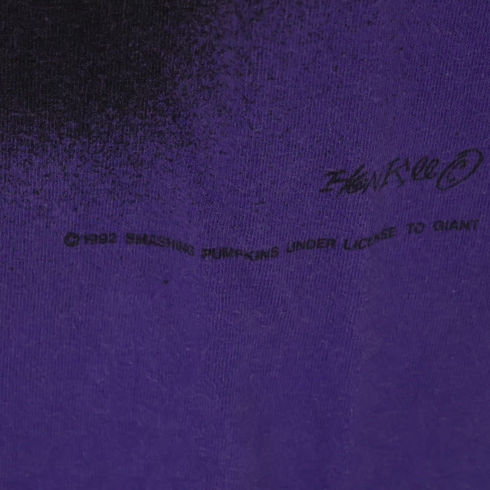 VINTAGE(ヴィンテージ) 90s THE SMASHING PUMPKINS 1992 Starla PURPLE スマッシングパンプキンズ 両面プリント 半袖Tシャツ パープル