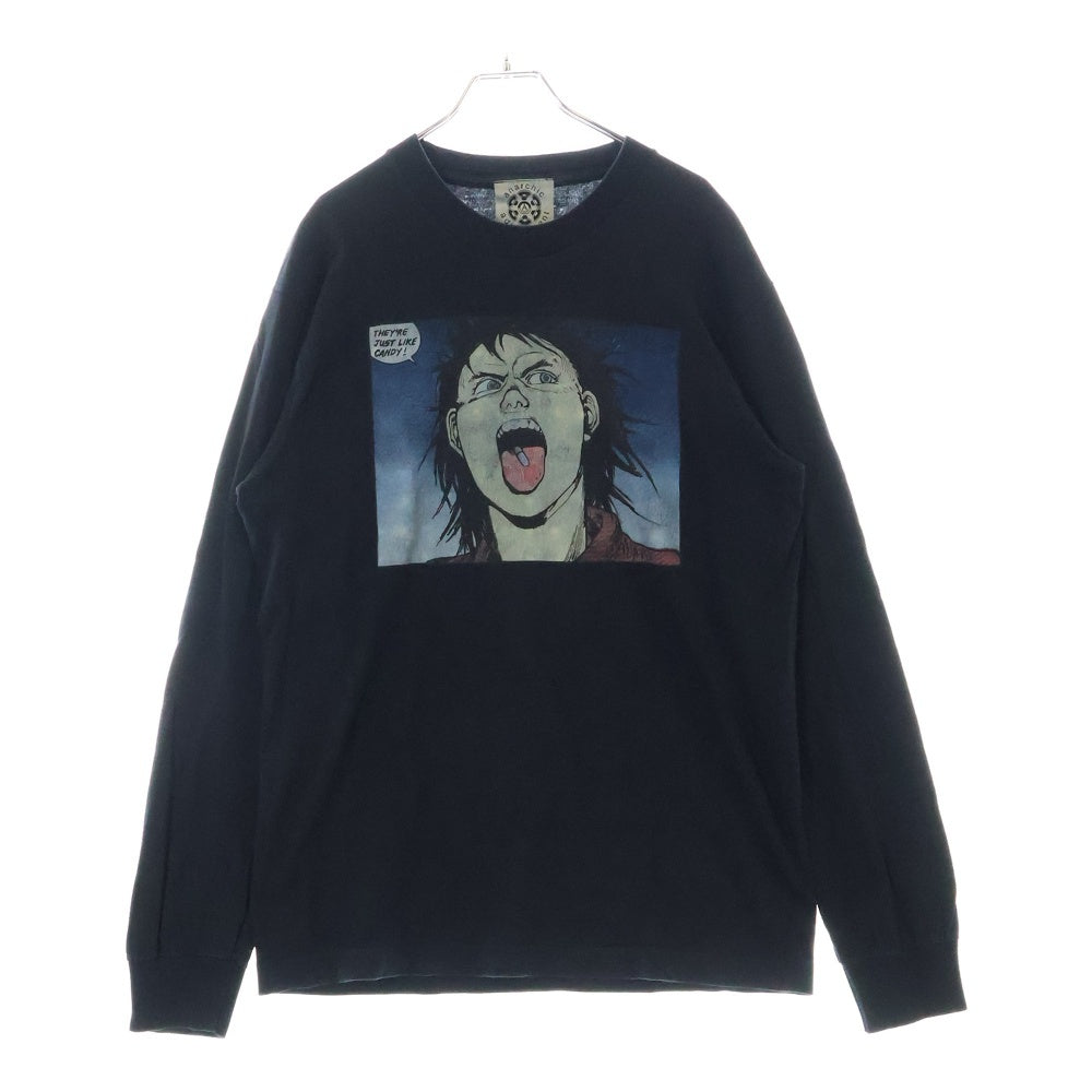 VINTAGE(ヴィンテージ) 90S ANARCHIC ADJUSTMENT AKIRA アナーキックアジャストメント アキラ ロングスリーブ 長袖Tシャツ ブラック