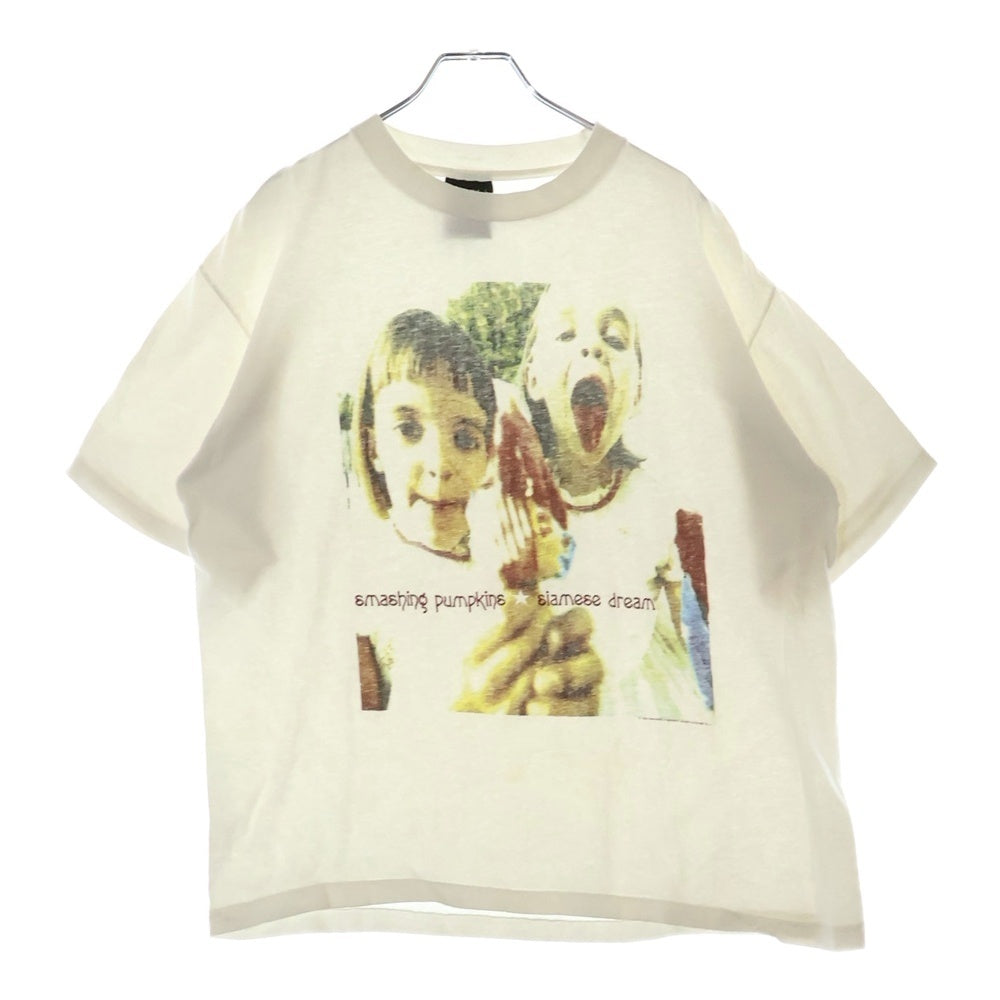 VINTAGE(ヴィンテージ) 90S THE SMASHING PUMPKINS SIAMESE DREAM スマッシングパンプキンズ プリント 半袖Tシャツ ホワイト