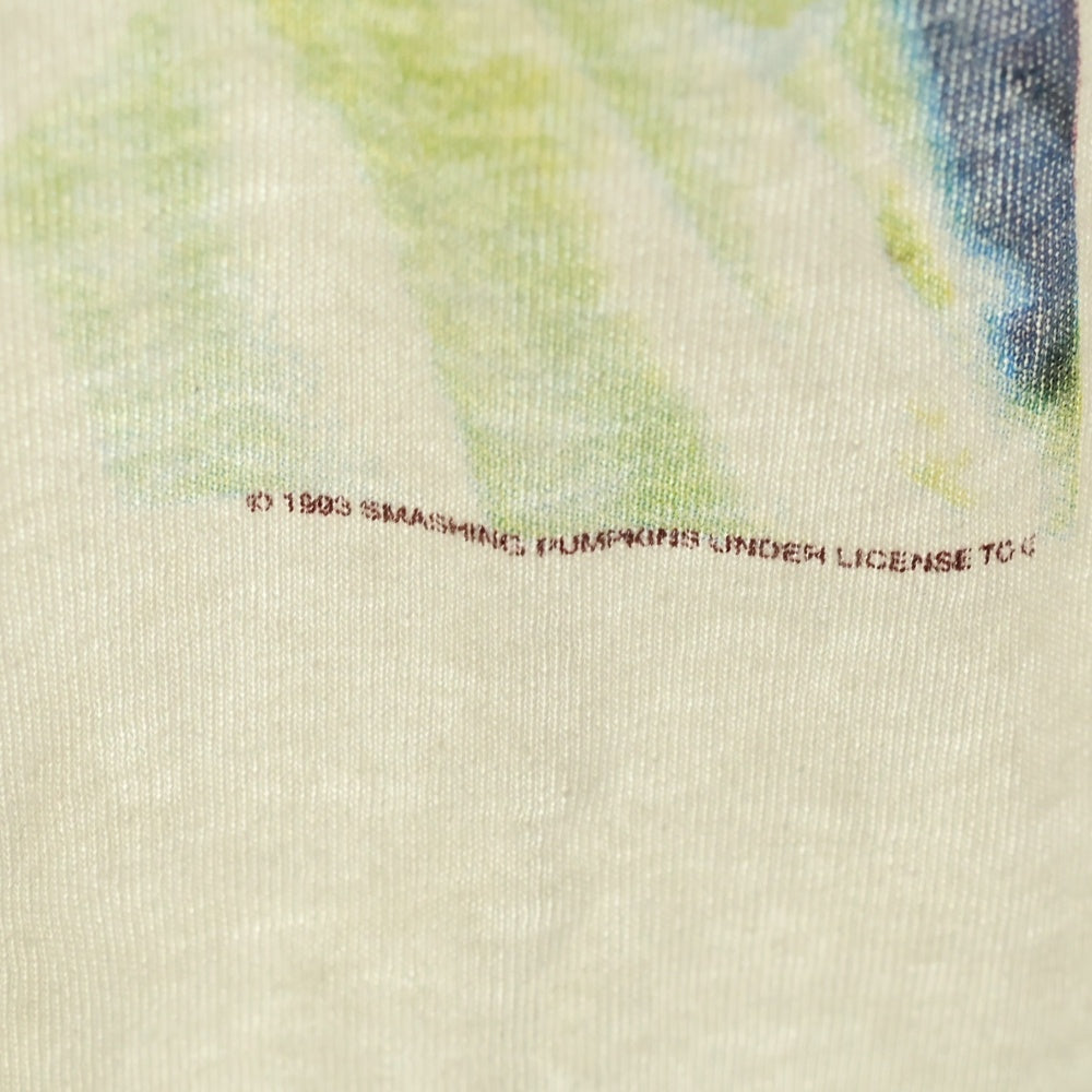 VINTAGE(ヴィンテージ) 90S THE SMASHING PUMPKINS SIAMESE DREAM スマッシングパンプキンズ プリント 半袖Tシャツ ホワイト