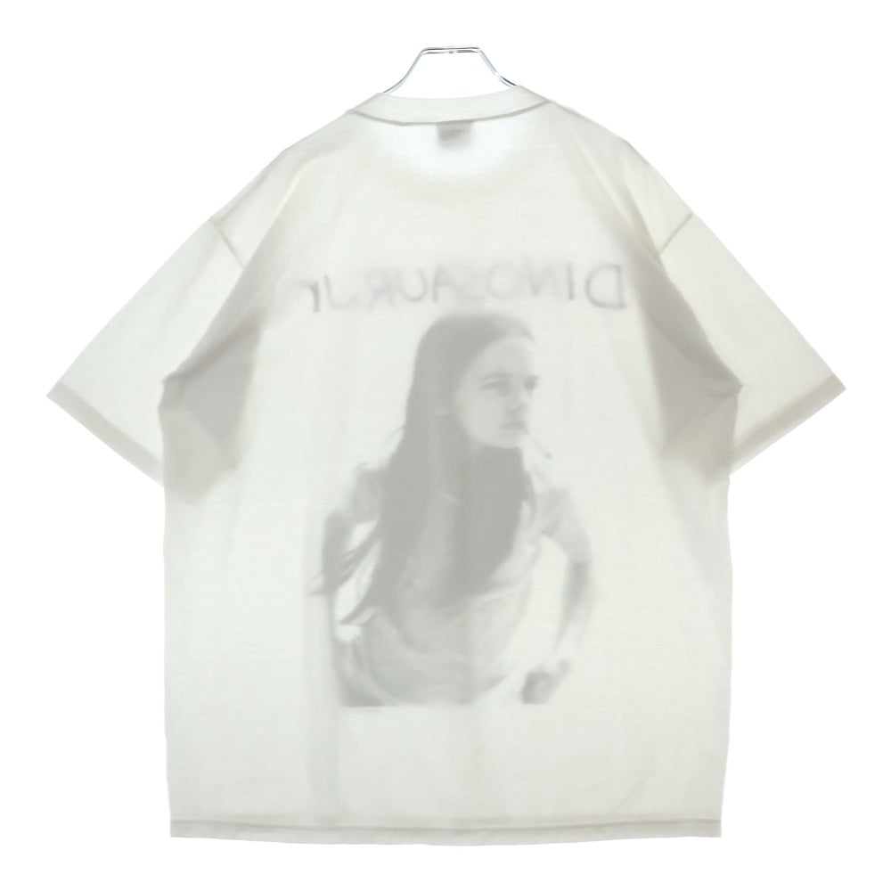 VINTAGE(ヴィンテージ) 90S DINOSAUR Jr GREEN MIND BOOTLEG ダイナソージュニア グリーンマインド ブートレグ プリント 半袖Tシャツ ホワイト