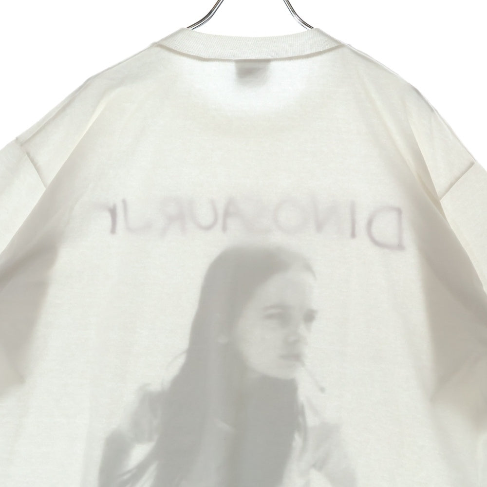 VINTAGE(ヴィンテージ) 90S DINOSAUR Jr GREEN MIND BOOTLEG ダイナソージュニア グリーンマインド ブートレグ プリント 半袖Tシャツ ホワイト