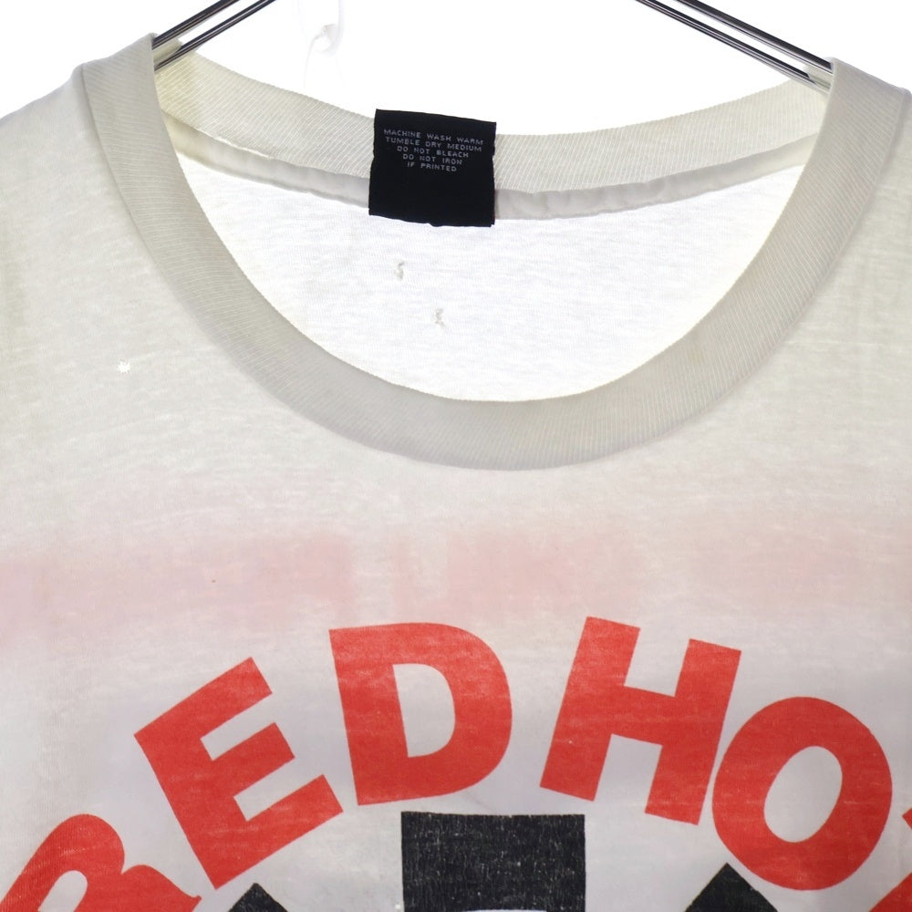 VINTAGE(ヴィンテージ) 90s RED HOT CHILI PEPPERS AZTEC WHITE TEE レッドホットチリペッパーズ 両面プリント半袖Tシャツ カットソー ホワイト