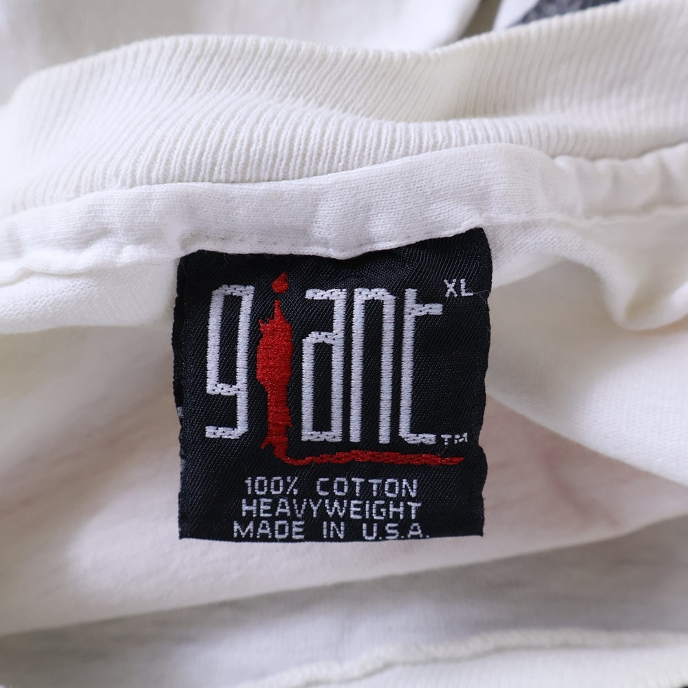 VINTAGE(ヴィンテージ) 90s RED HOT CHILI PEPPERS AZTEC WHITE TEE レッドホットチリペッパーズ 両面プリント半袖Tシャツ カットソー ホワイト