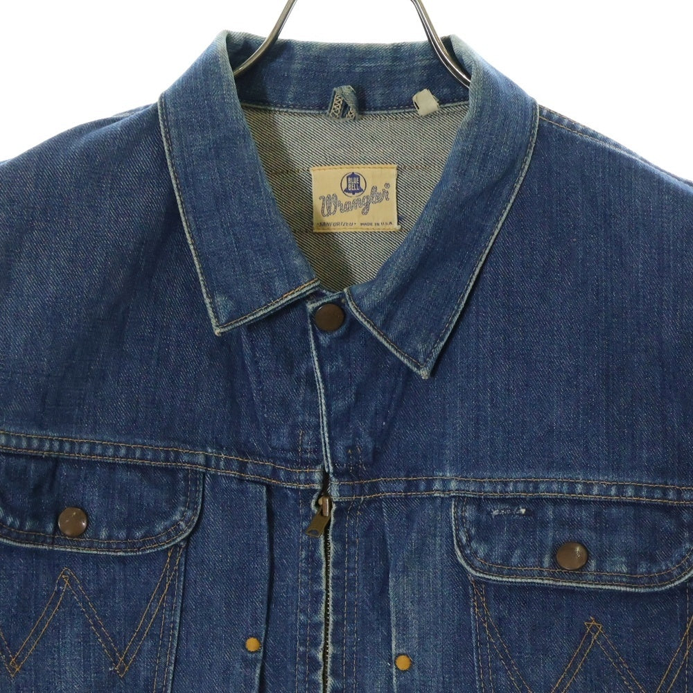 Wrangler(ラングラー) 60S 24MJZ 縦ベルタグ デニムジャケット インディゴ