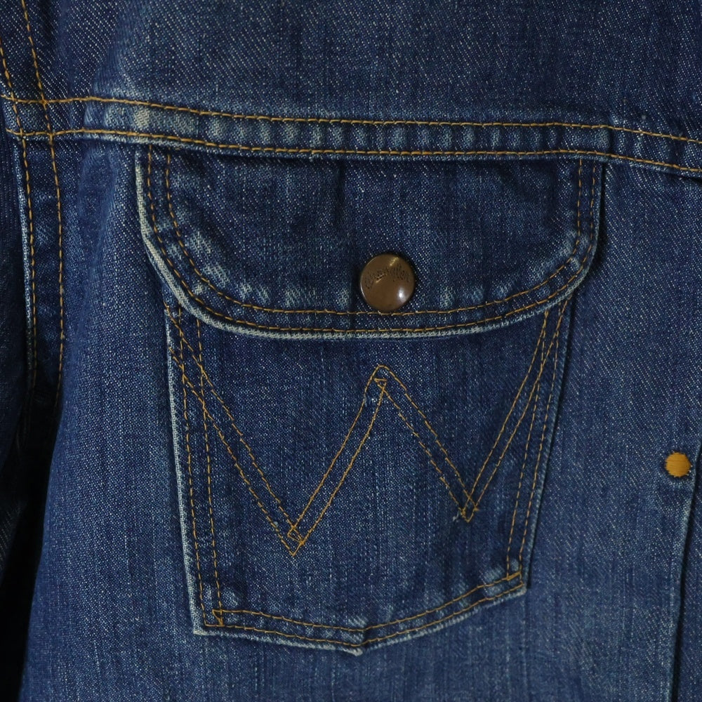 Wrangler(ラングラー) 60S 24MJZ 縦ベルタグ デニムジャケット インディゴ