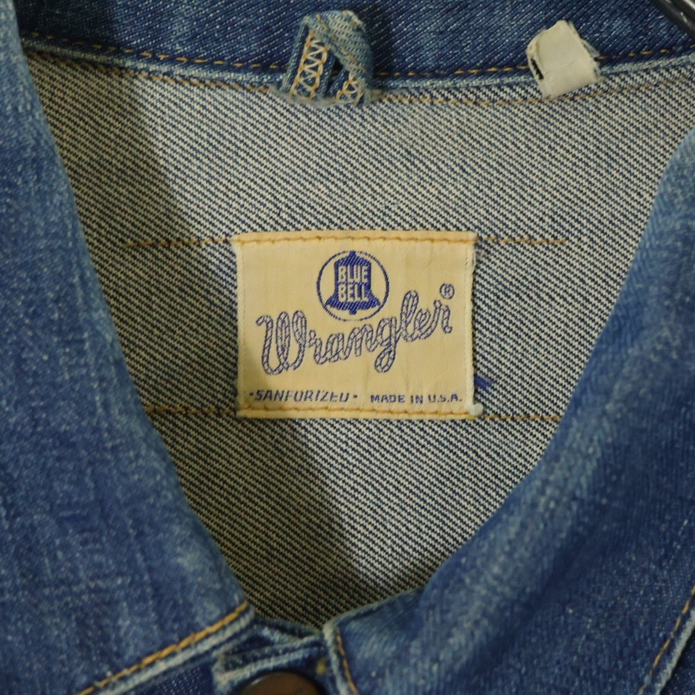 Wrangler(ラングラー) 60S 24MJZ 縦ベルタグ デニムジャケット インディゴ