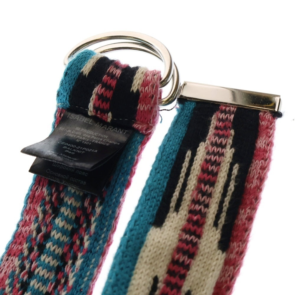 ISABEL MARANT(イザベル マラン) BALKNIT BEIT ニットベルト マルチカラー CE0400-21P021A