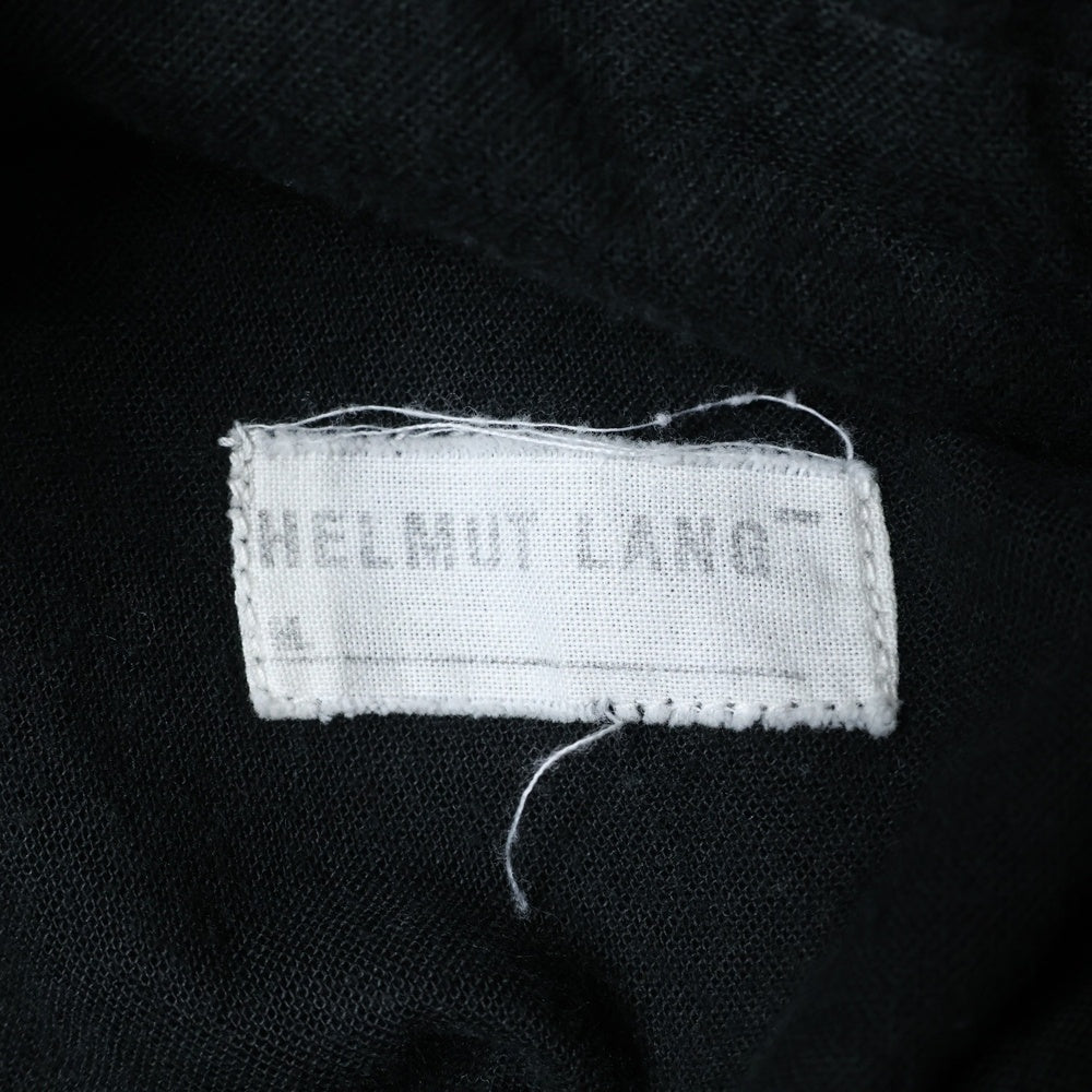 HELMUT LANG(ヘルムートラング) 本人期 Mole Skin Astro Biker モールスキン アストロバイカー ジップデザイン カーゴパンツ ブラック