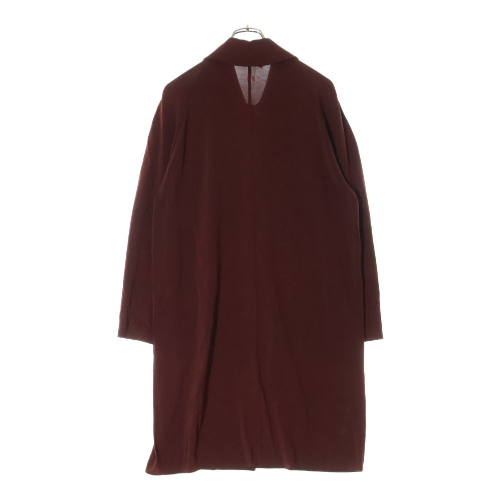 HELMUT LANG(ヘルムートラング) 本人期 初期 レーヨン ロングコート バーガンディ レディース