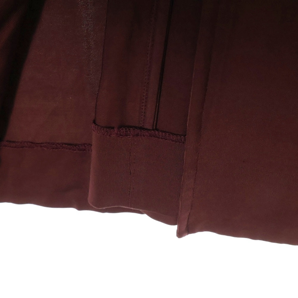HELMUT LANG(ヘルムートラング) 本人期 初期 レーヨン ロングコート バーガンディ レディース