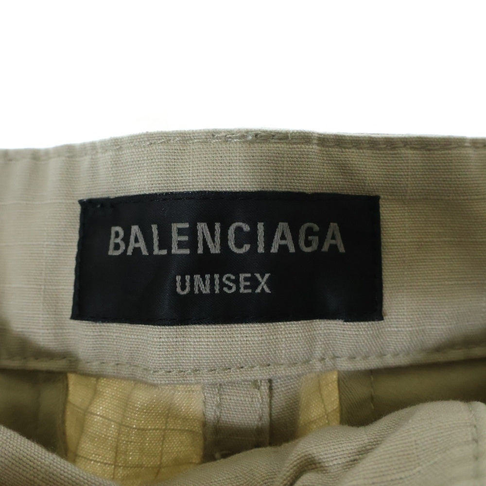 BALENCIAGA(バレンシアガ) 23AW FLARED CARGO PANTS フレアカーゴロングパンツ ベージュ 768810 TKP27