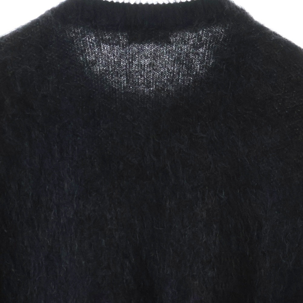 CELINE(セリーヌ) 22AW BOY DOLL ブラッシュドシルクモヘア ニット ブラック 2AC73997S
