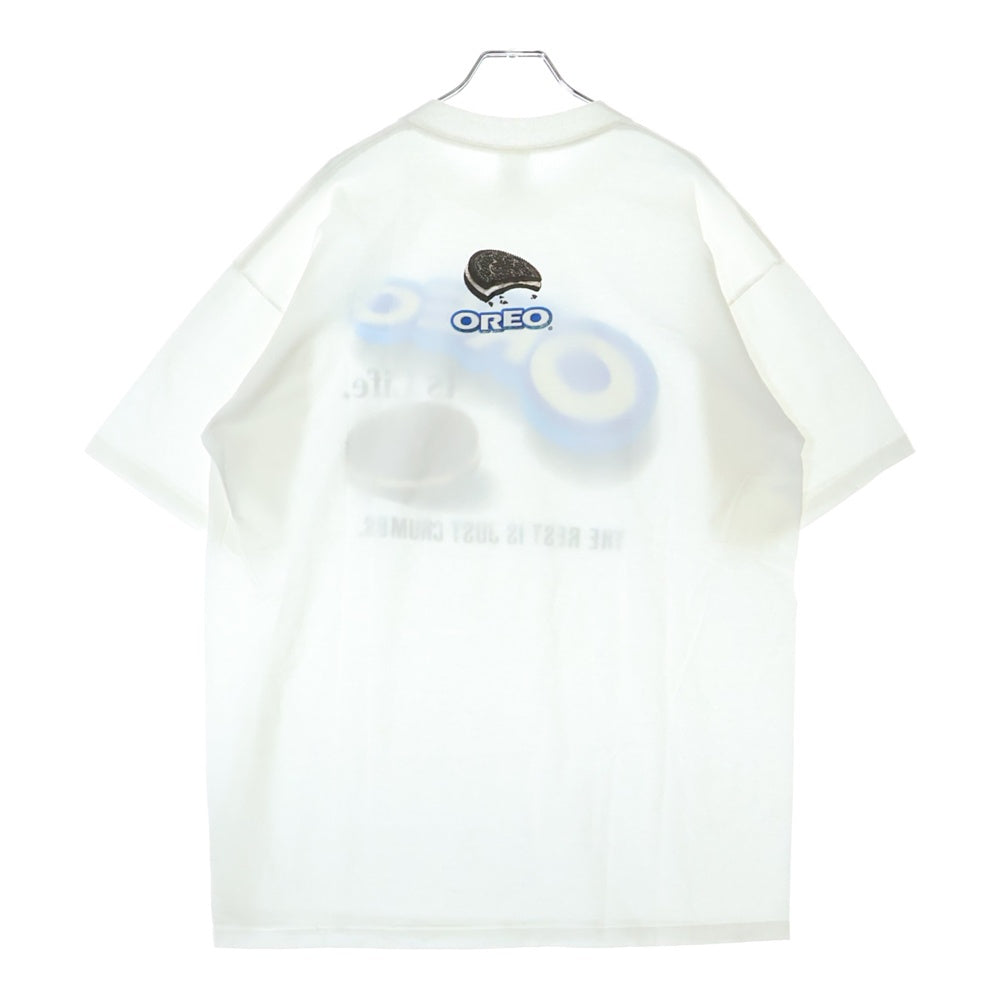VINTAGE(ヴィンテージ) 90S OREO Is Life オレオ 企業プリント 半袖Tシャツ ホワイト