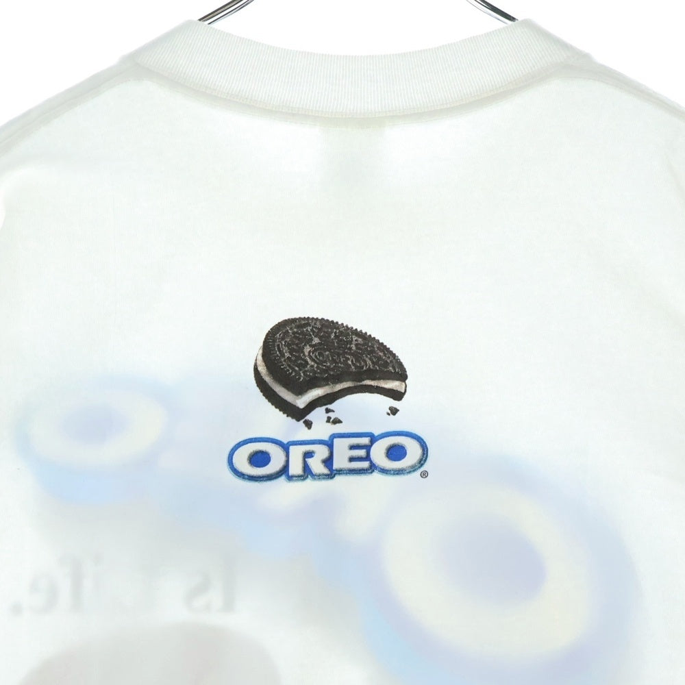VINTAGE(ヴィンテージ) 90S OREO Is Life オレオ 企業プリント 半袖Tシャツ ホワイト
