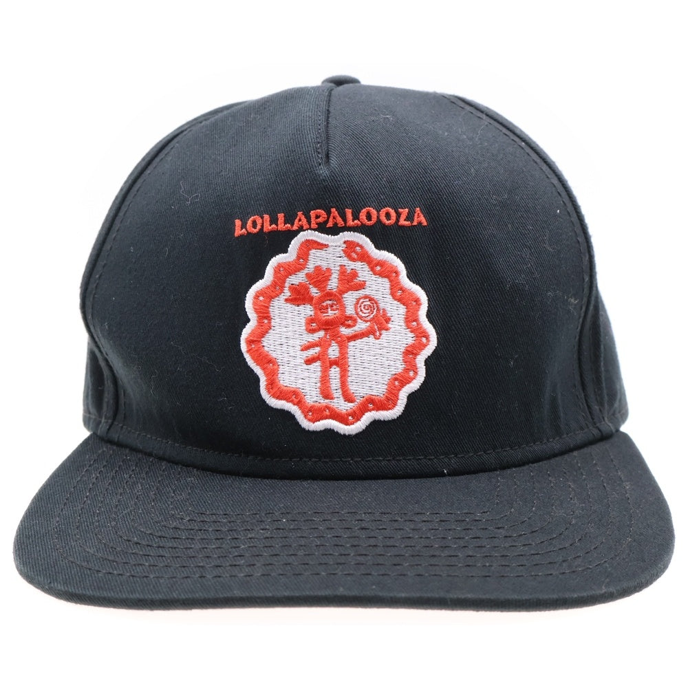 VINTAGE(ヴィンテージ) 90S LOLLAPALOOZA TOUR 1992 ロラパルーザ 刺繍 ベースボールキャップ ブラック